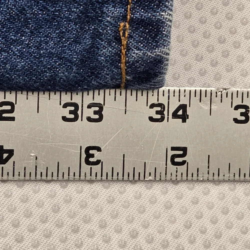 Vintage Y2K Levis‎ 517 Bootcut Jeans Dark Wash Blue Denim Cowboy Y2K Mens 36x34